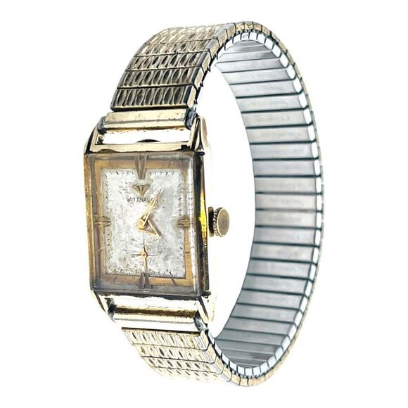 Antique Longines Wittnauer 17 Jewels 10k Gold Filled Hand Winding Wrist Watch Ci - Picture 1 of 10